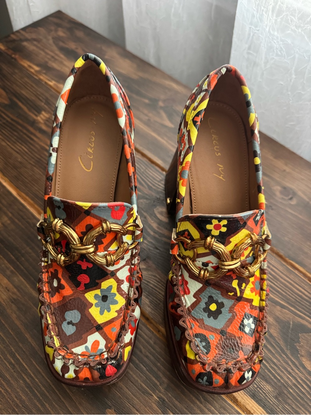 Circus by Sam Edelman Susie Platform Loafer Womens size 5.5 retro